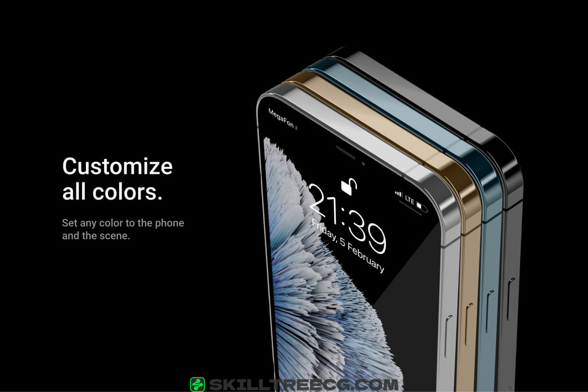 图片[3]-iPhone 12 Pro Mockup Set（082397）-技能树